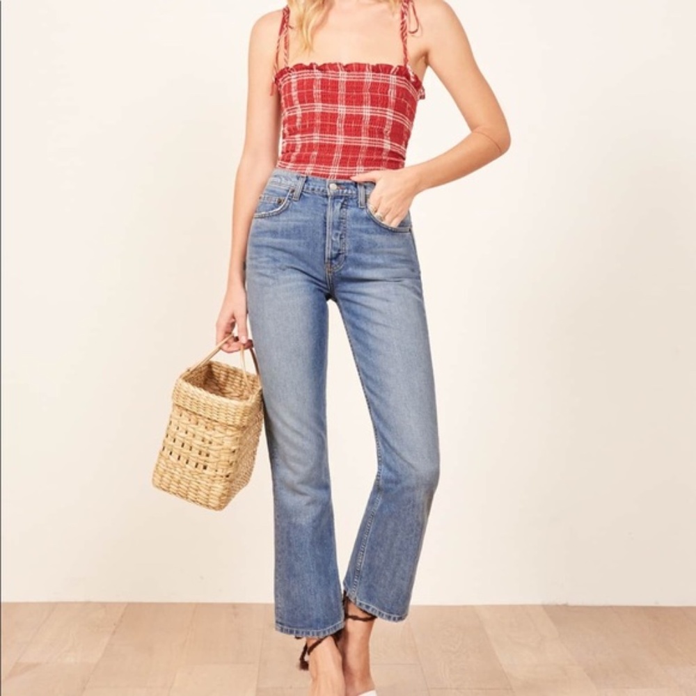 Reformation Jordi Kick Flare Jeans
